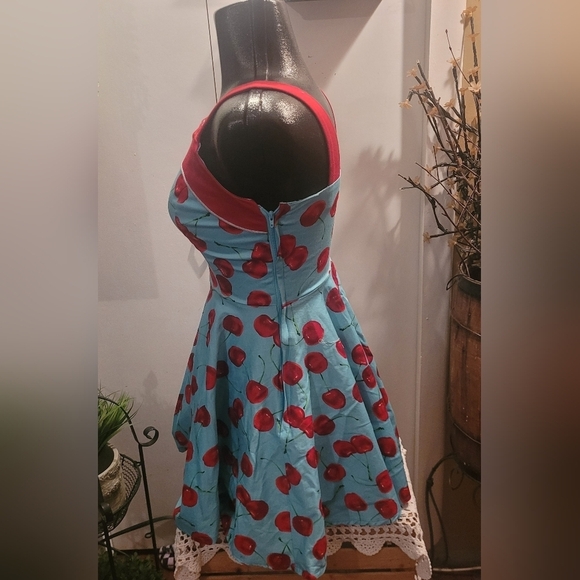 Golightly vintage style swing dress Sz.S - Picture 2 of 5